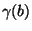 $\gamma(b)$