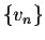 $\{v_n\}$