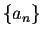 $\{a_n\}$