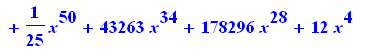 x^2+7084*x^38+19228*x^36+81719*x^32+653752/5*x^30+92*x^44+208012*x^26+208012*x^24+178296*x^22+653752/5*x^20+43263*x^16+19228*x^14+81719*x^18+x^48+12*x^46+7084*x^12+506*x^42+10626/5*x^40+10626/5*x^10+92...