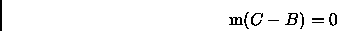 \begin{exem}Seja $K\subset [0,1]$\space um conjunto de Cantor de medida
$0<\alp...
...} =\alpha< 1$\space e $\ensuremath{\mathfrak{m} (\overline{U})} =1$ .
\end{exem}