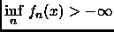 \begin{proof}[Prova]A prova segue das seguintes igualdades elementares:
\begin{e...
...item $\liminf\limits_n\,f_n=-\limsup\limits_n\,(-f_n)$\end{enumerate}\end{proof}