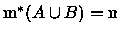 $A,\;B\subset\, [0,1]$